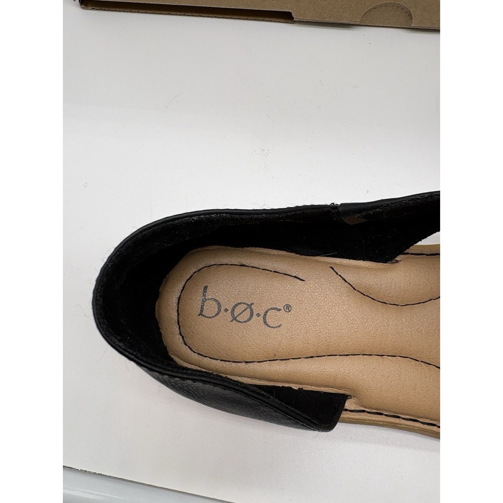 B.O.C. Women's Melly Asymmetrical Black Sandal, Size 8 - Picture 2 of 7